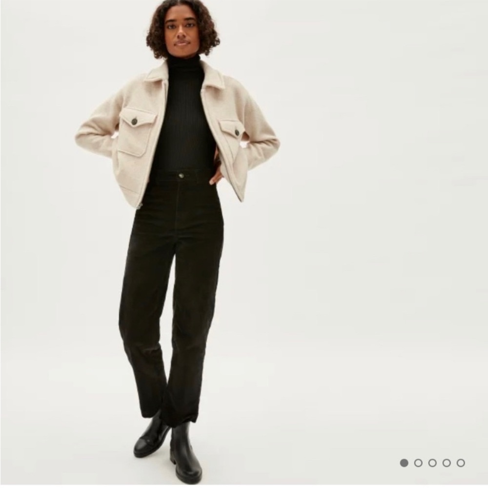 Everlane Black Wide Leg Pants